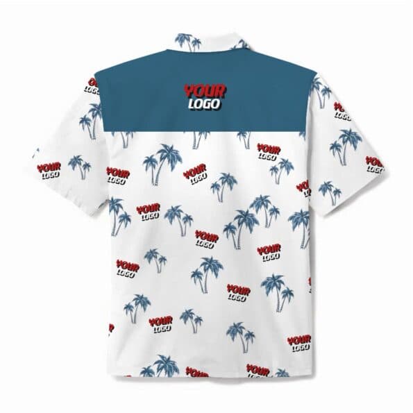 Custom Logo Tropical Aloha Shirt