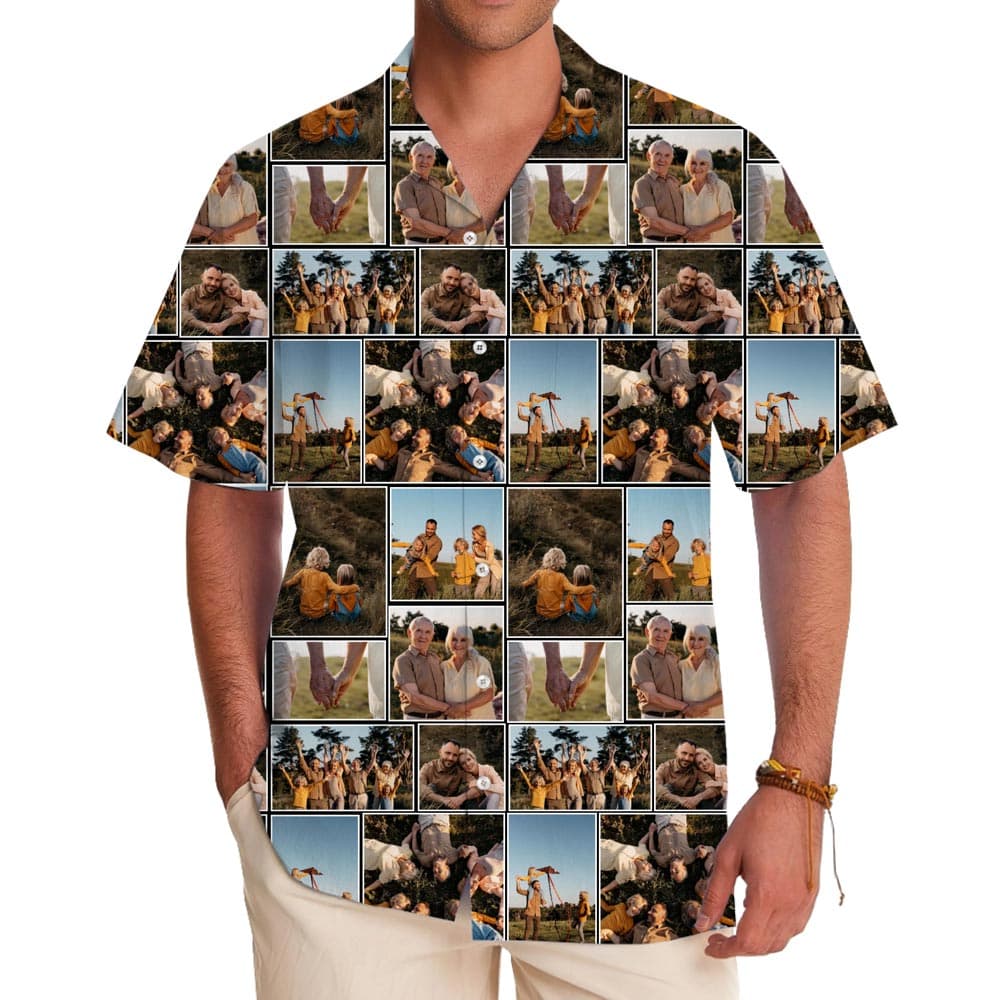 Custom Photo Hawaiian Shirts With Preview