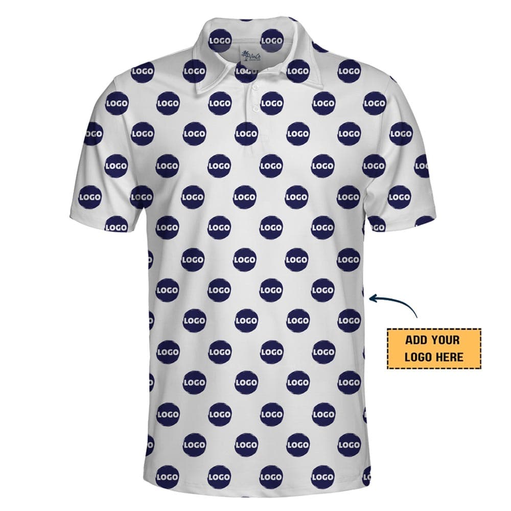 Custom Stand-out Logo And Color Collared Polo Shirt
