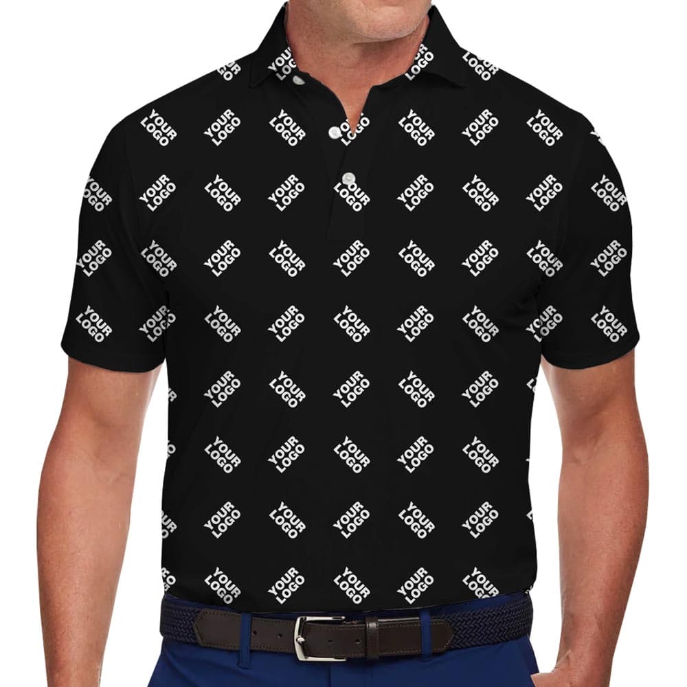 Modern Custom Logo Polo Golf Shirt With Your Logo