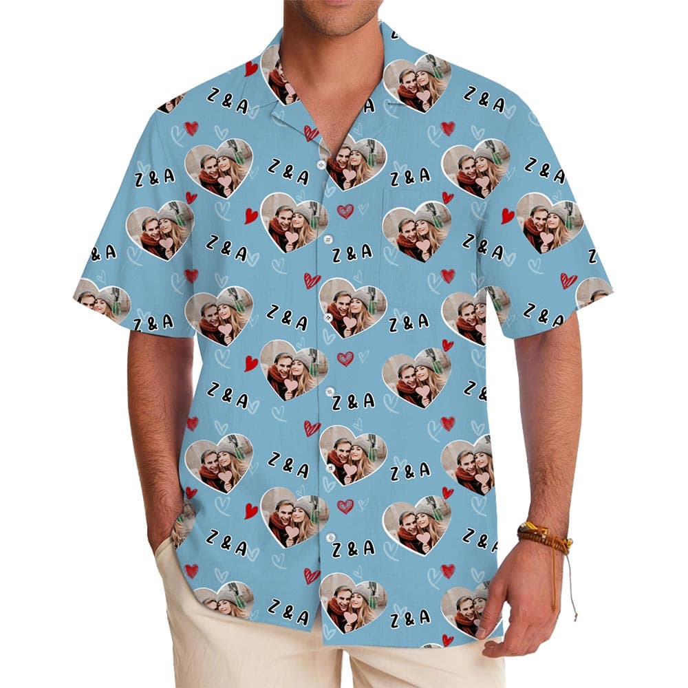 Personalized Face Custom Hawaiian Shirt
