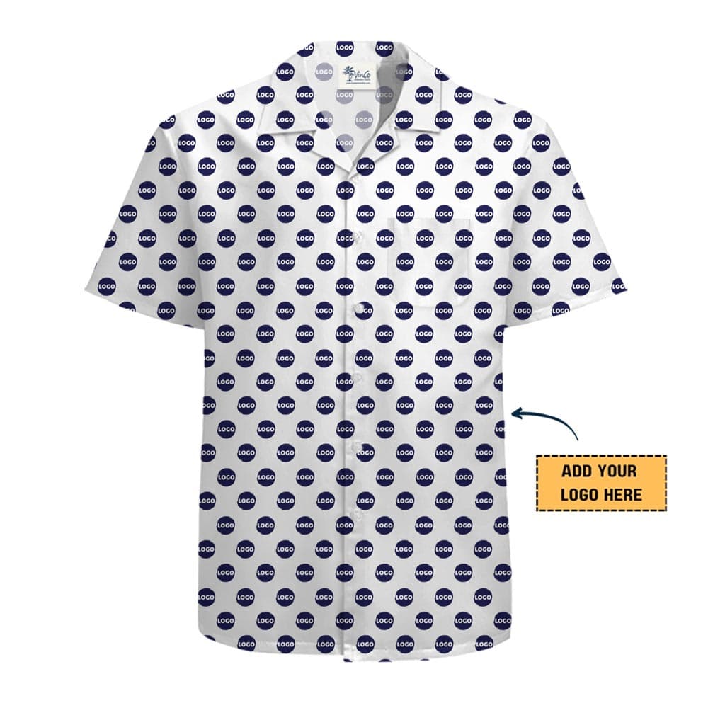 Personalized Logo Hawaiian Shirts With Color Options
