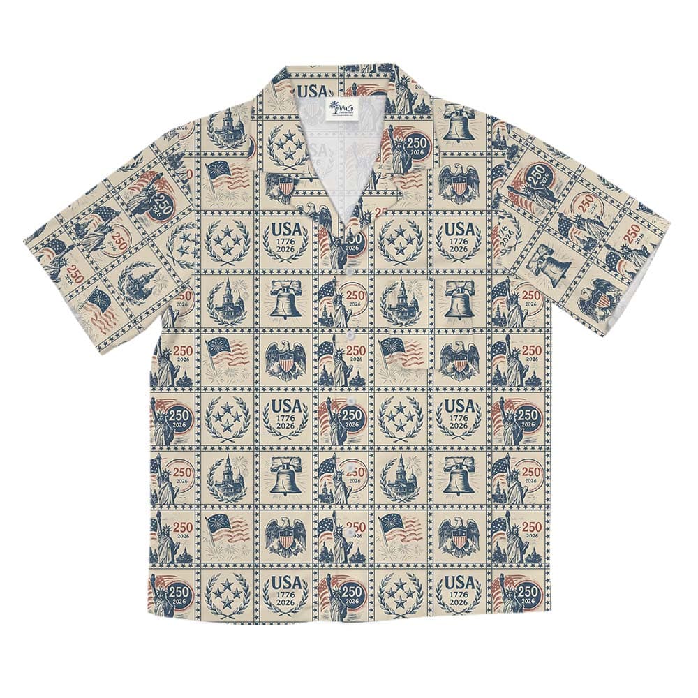 America 250 Heritage Edition Hawaiian Shirt