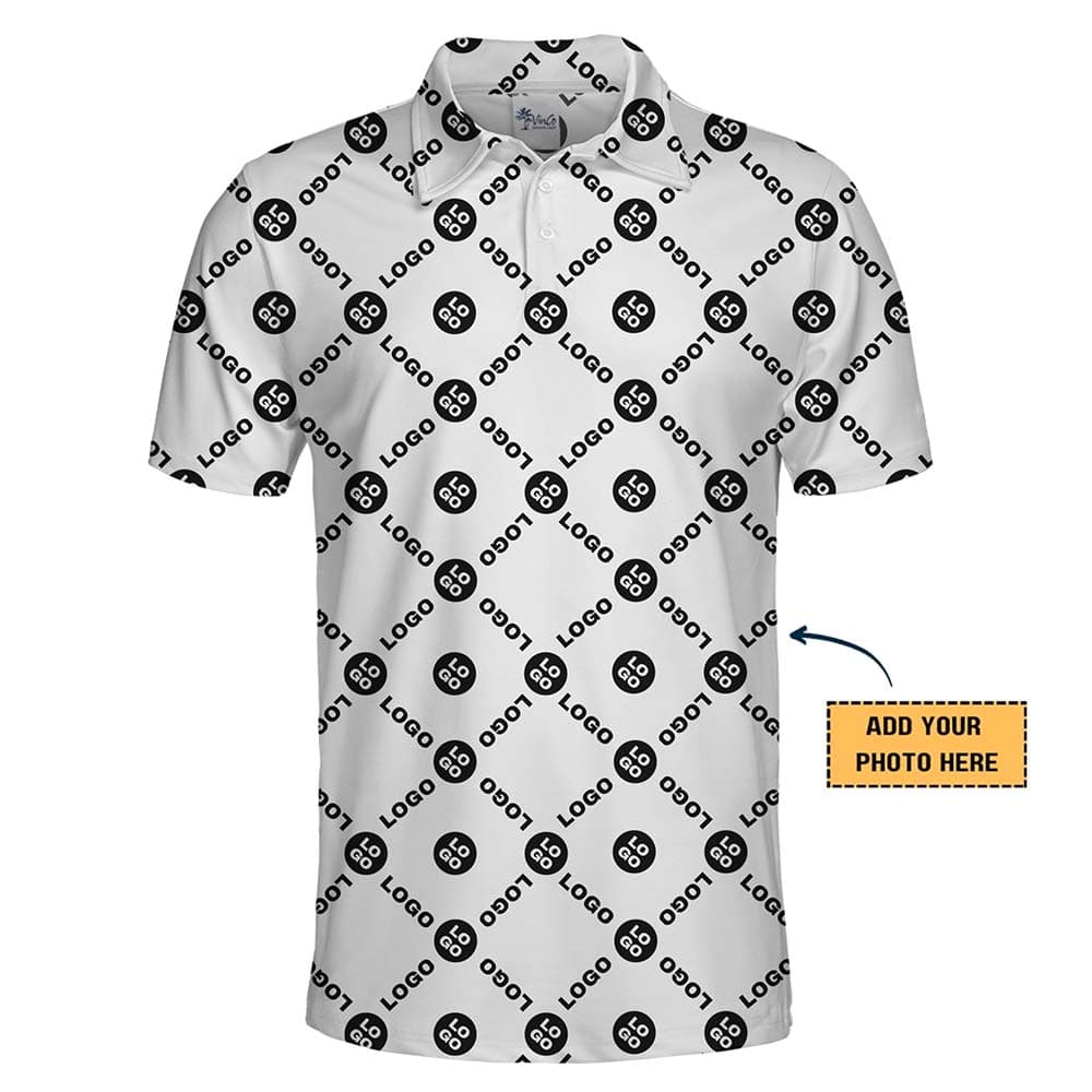Corporate Custom Logo Collared Polo Shirt