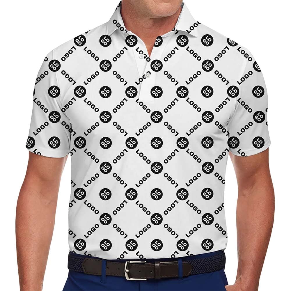 Corporate Custom Logo Collared Polo Shirt