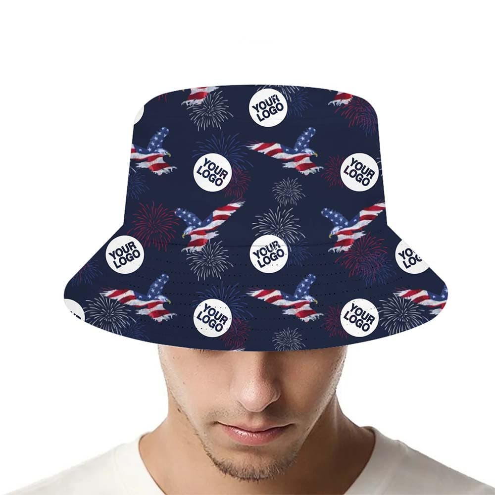 Corporate Fireworks Festival Matching Bucket Hat
