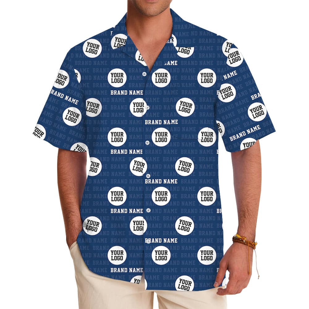 Corporate Identity Custom Hawaiian Shirt With Preview