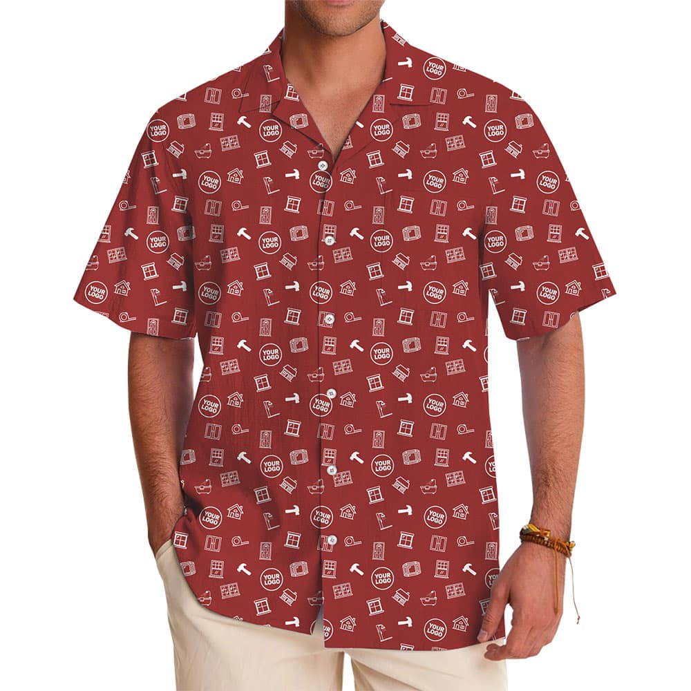 Custom Logo Home Improvement Pattern Shirt1