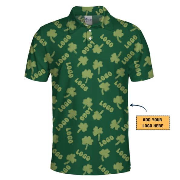 Custom Logo St Patricks Polo Shirt