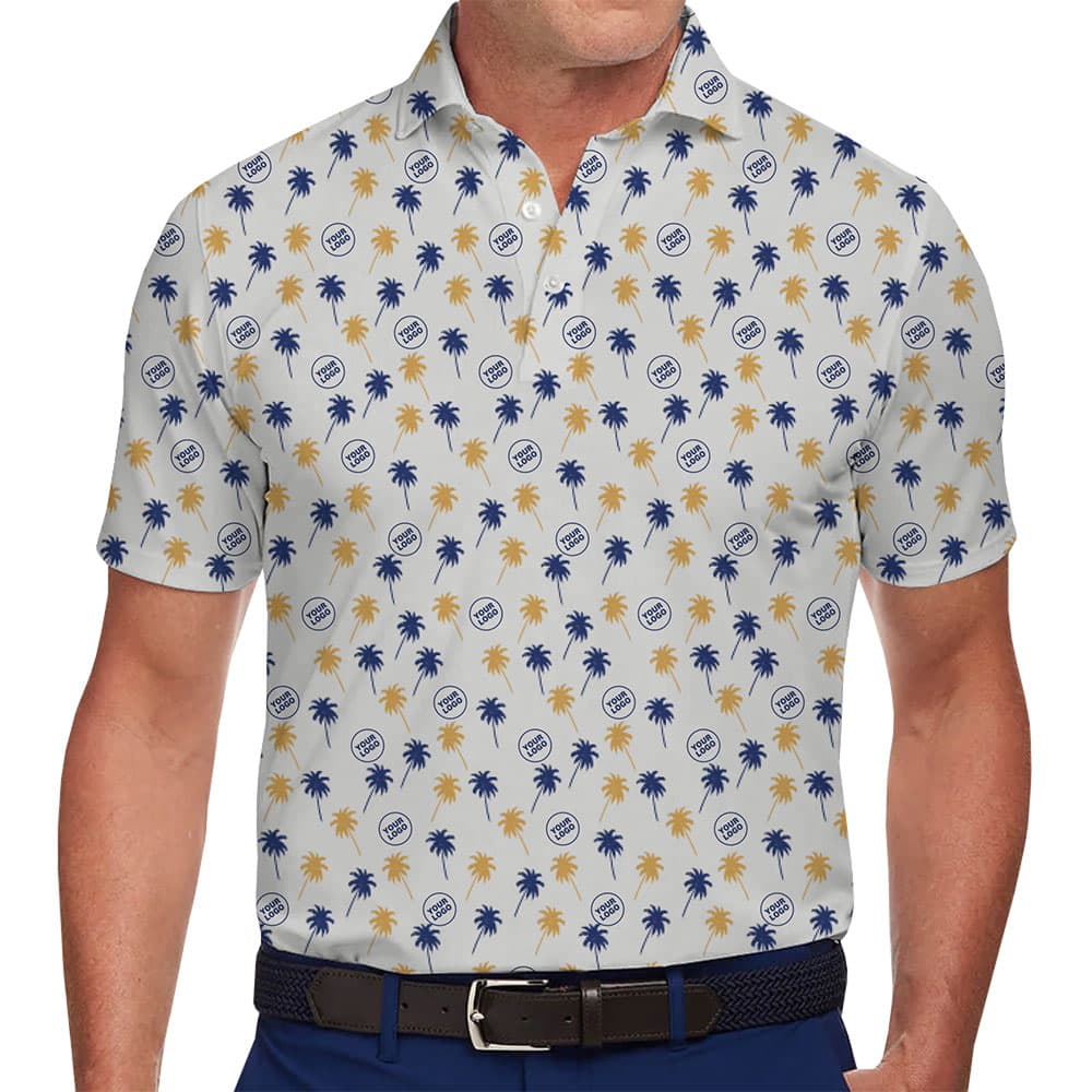 Custom Tropical Polo Shirt for Company Events and Uniforms 1