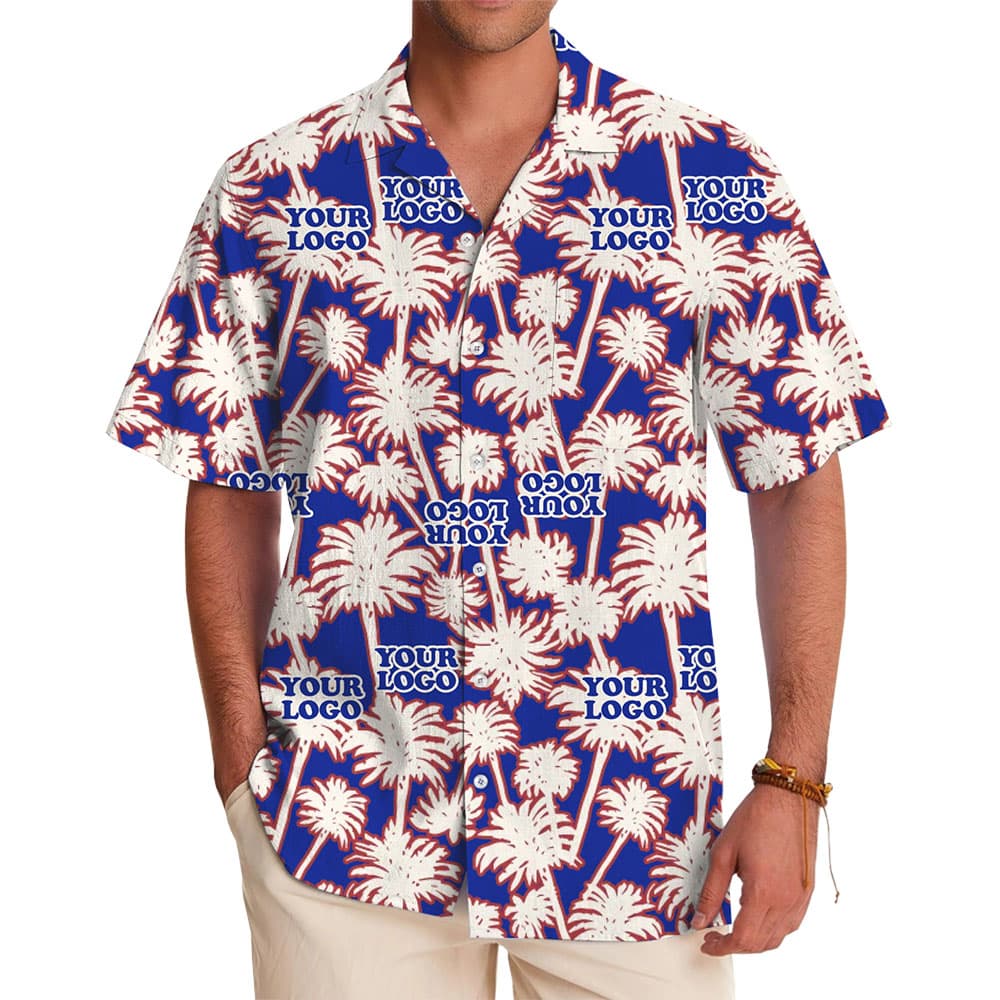 Instant Preview Logo Paradise Design Button Up Shirt