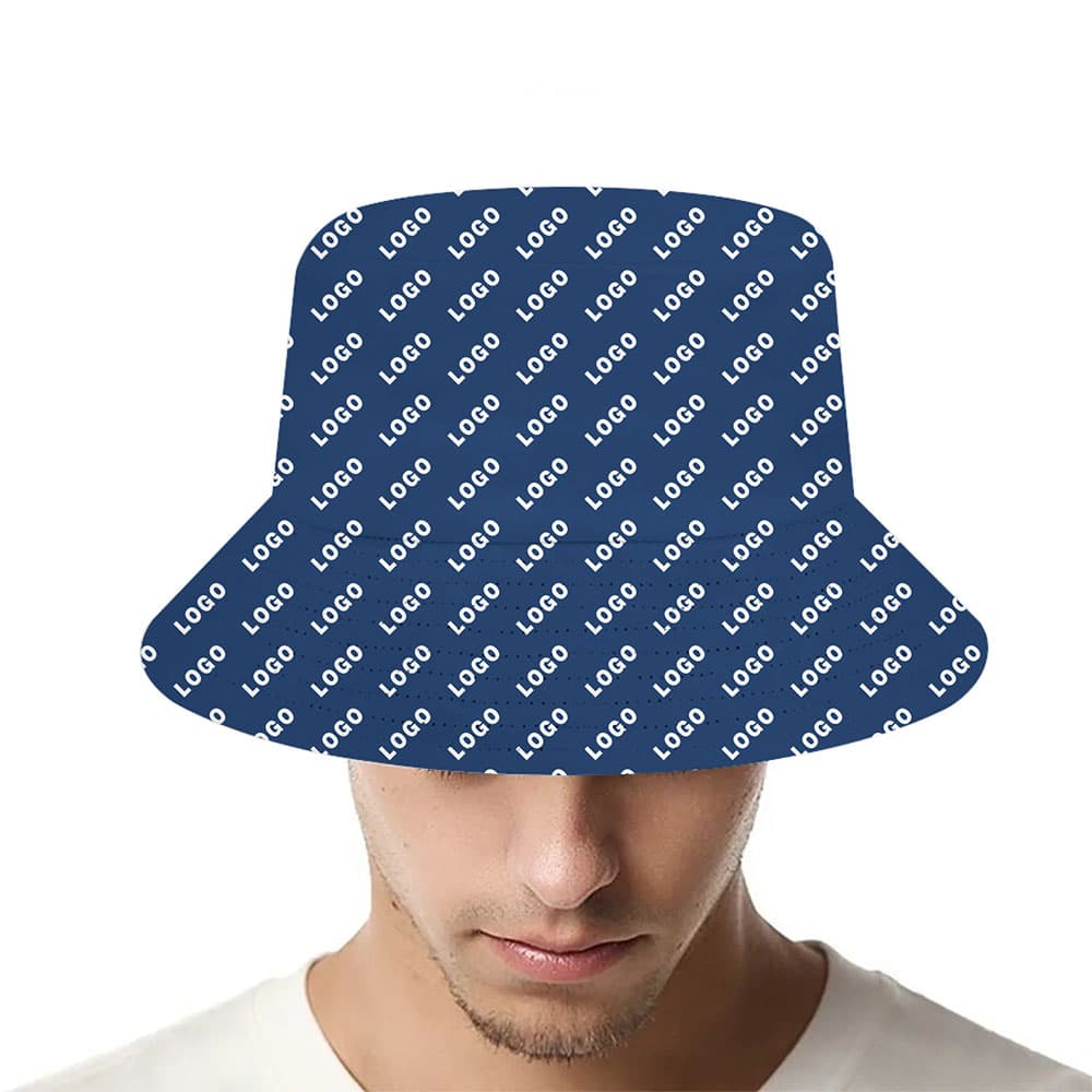 Unique Brand Logo Matching Bucket Hat With Preview