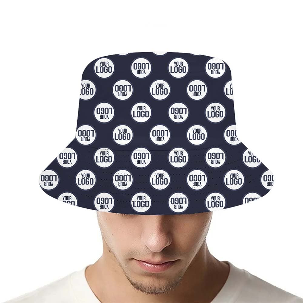 Upload Your Logo Custom Corporate Bucket Hat
