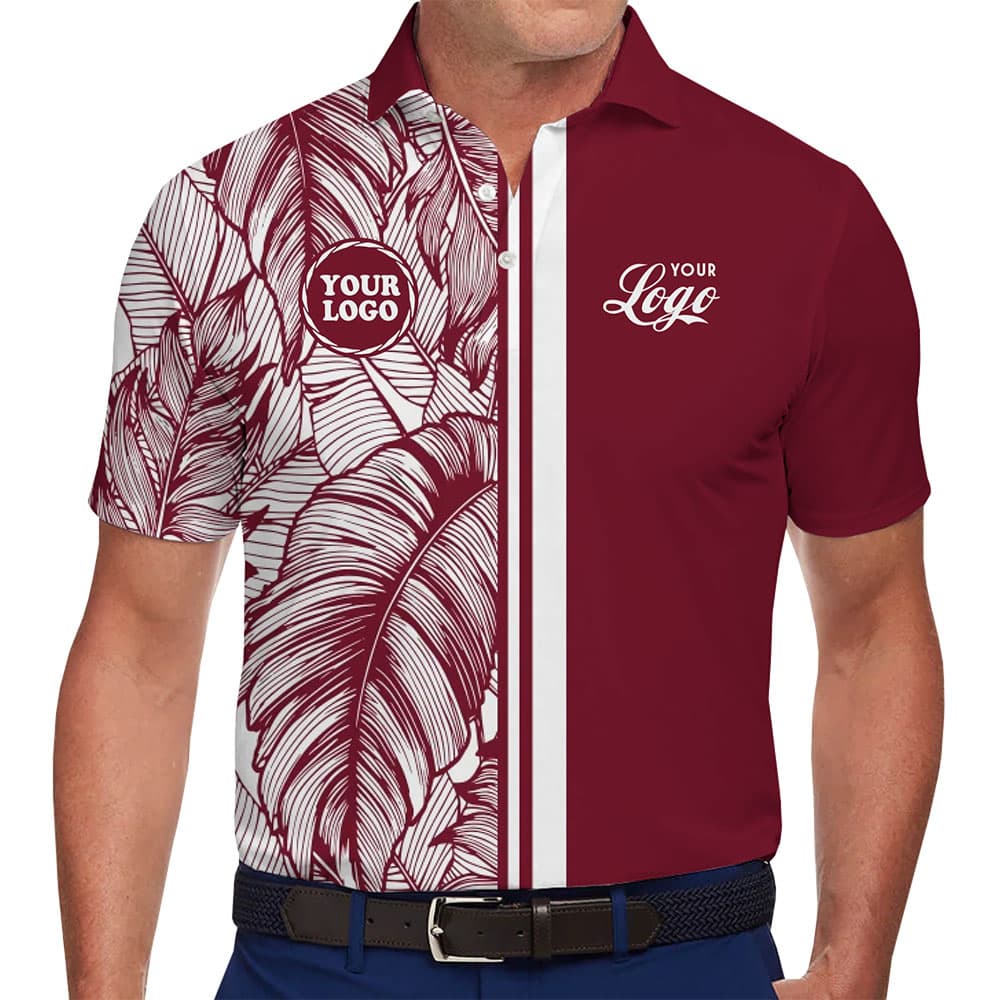 Business Retreat Aloha Logo Collared Polo Shirt