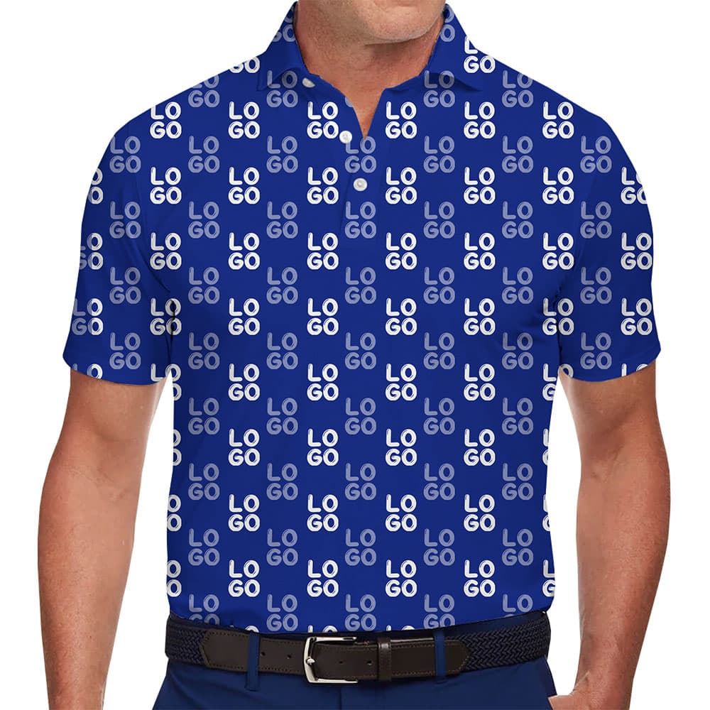 Custom Logo Polo Shirt Instant Preview