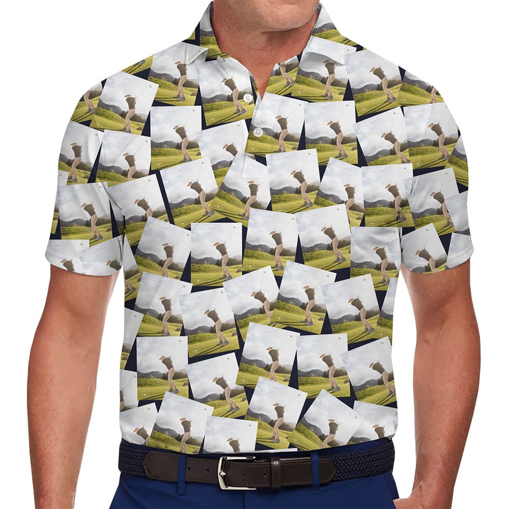 Custom Polo Shirts with Pictures Live Preview