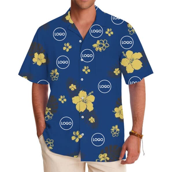 Custom Printed Floral Shirt for Business and Summer Parties 1