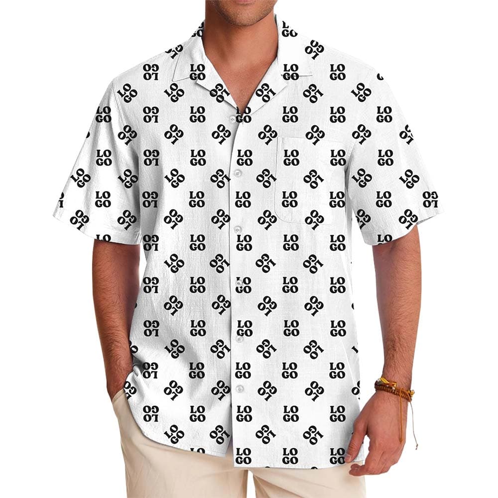 Design Your Own Logo Button Up Shirt With Live Preview