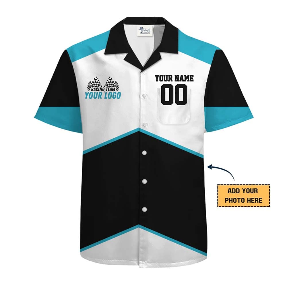 Easy Custom Racing Team Hawaiian Shirts With Live Preview