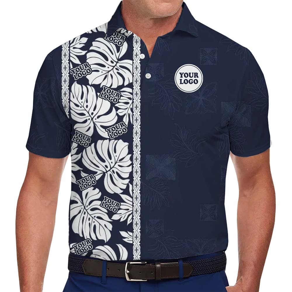Personalized Logo Side Band Golf Polo Shirt