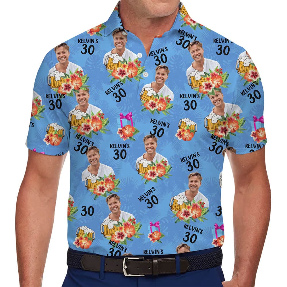 Personalized Photo Shirt for Birthdays and Special Events