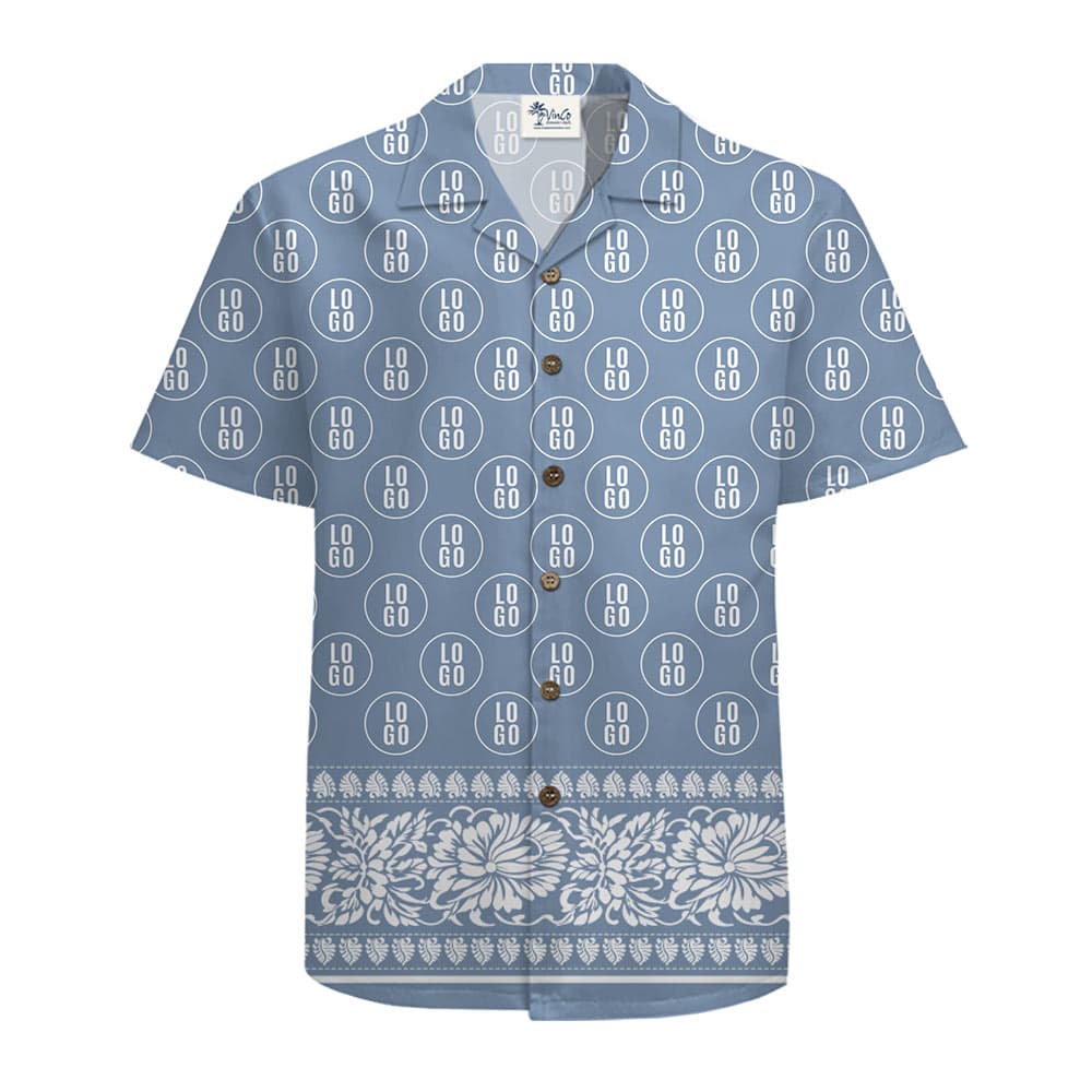 Corporate Branding Custom Hawaiian Shirt