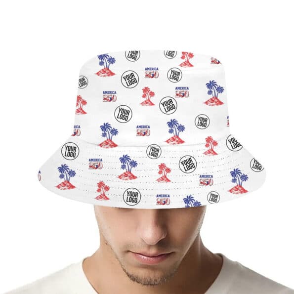 Custom Branded America 250 Bucket Hat