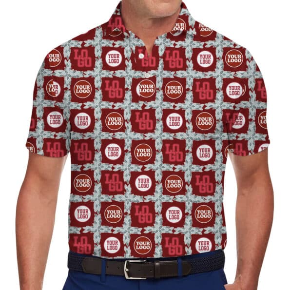 Custom Polo Shirt With 1-3 Logos
