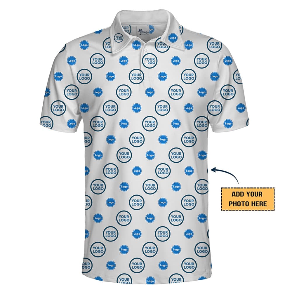 Executive Diagonal Logo Polo Shirt With Online Preview