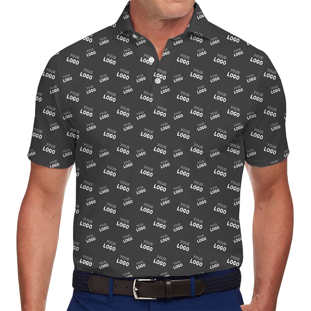 Modern Custom Logo Collared Polo Shirt No Minimum