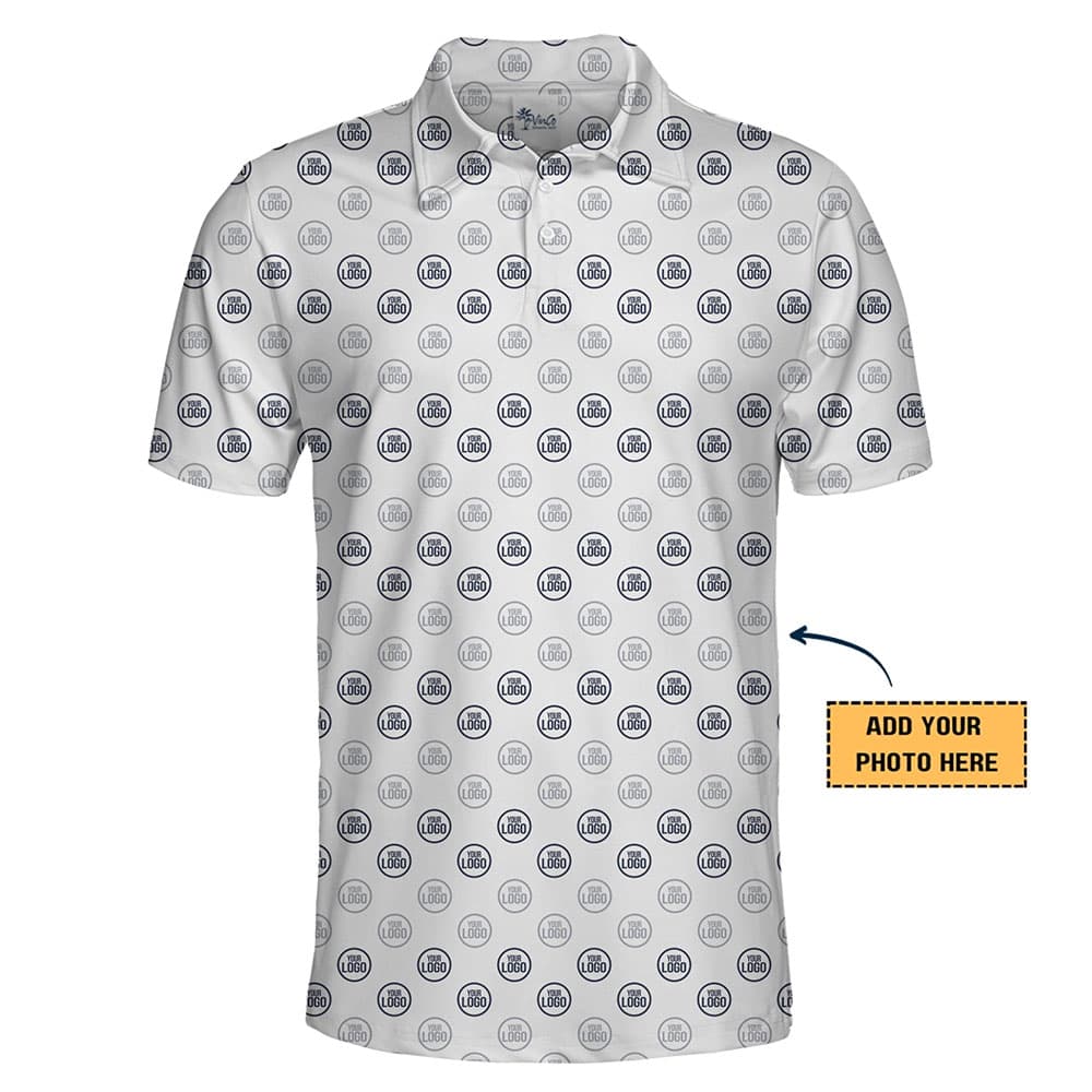 Timeless Custom Logo Collared Polo Shirt With Preview