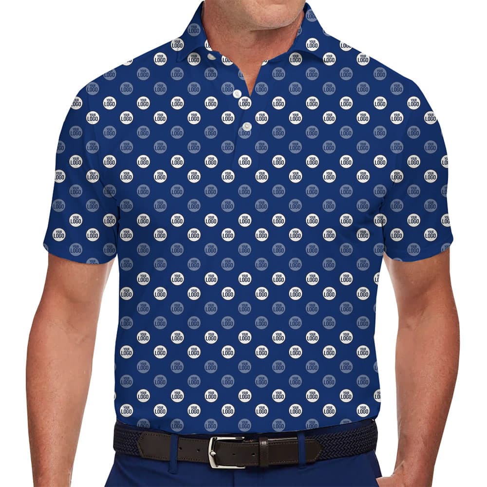 Timeless Custom Logo Collared Polo Shirt With Preview
