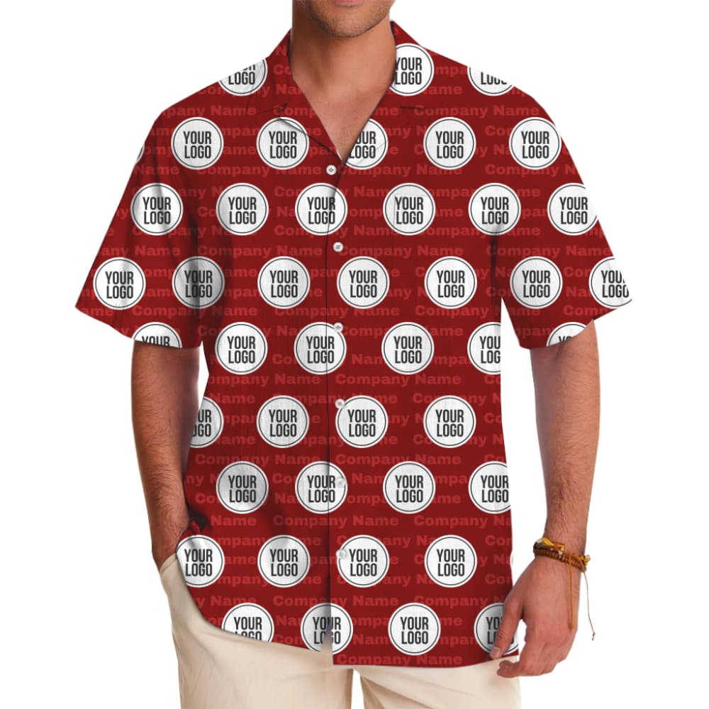 Custom Company Uniform Hawaiian Shirt