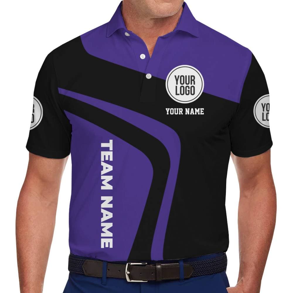 Custom Logo and Name Statement Polo With Live Preview