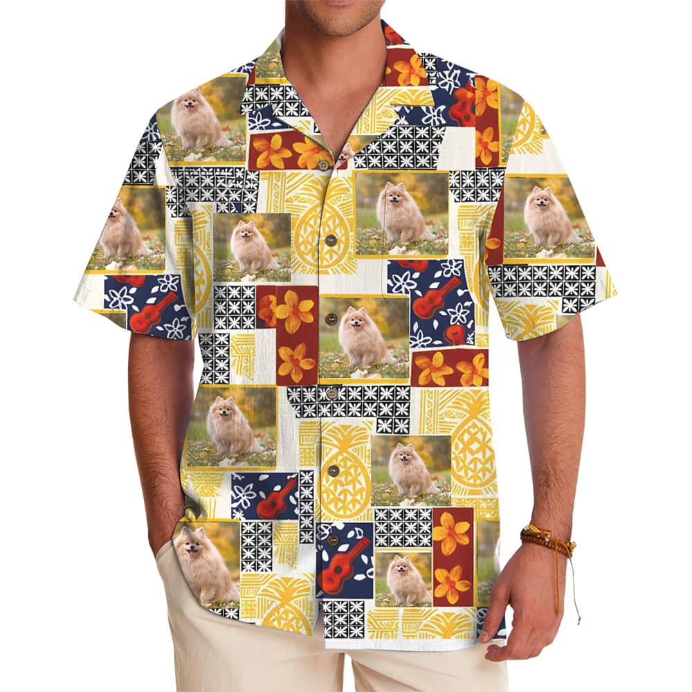 Custom Photo Collages Hawaiian Shirt With Tropical Styles