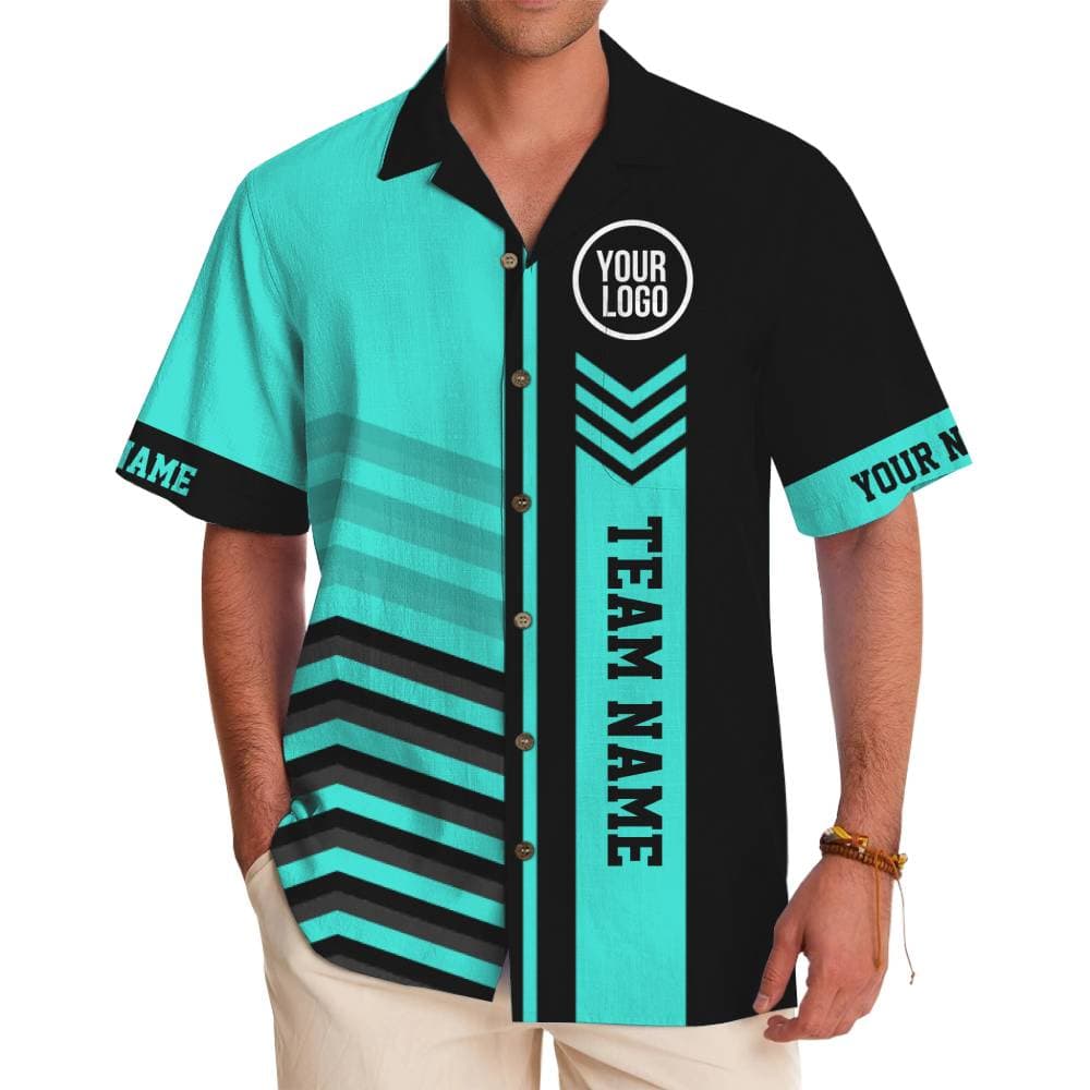 Custom Sports Team Logo and Player Name Shirt