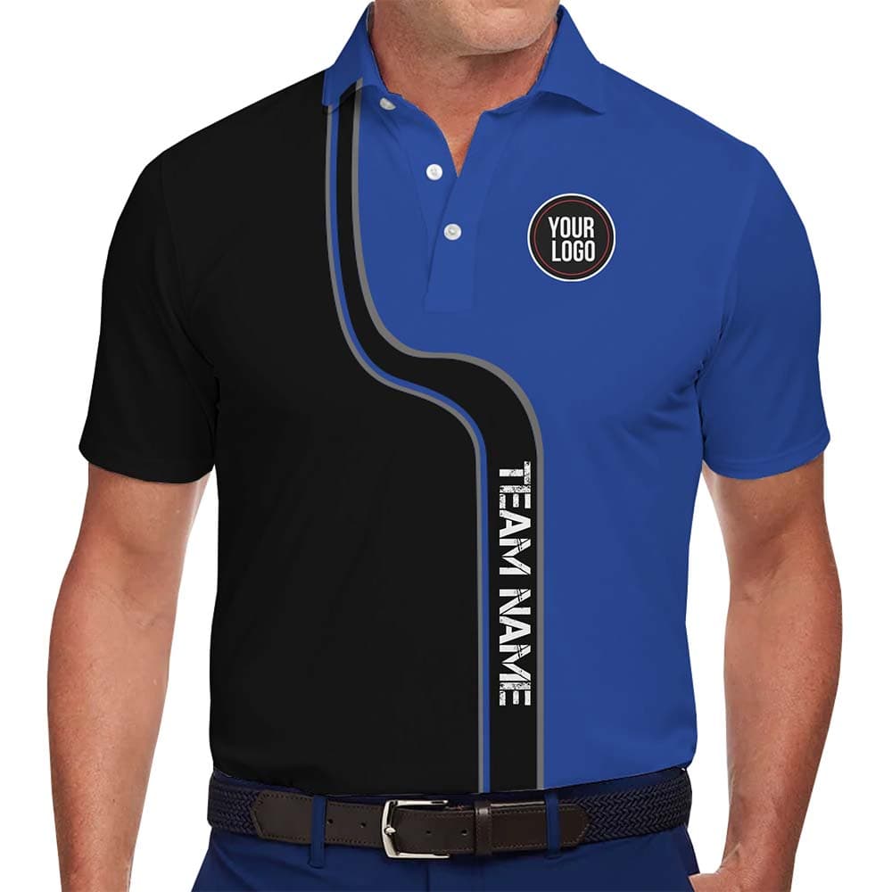 Elite Edge Custom Brand Polo Shirt With Live Preview