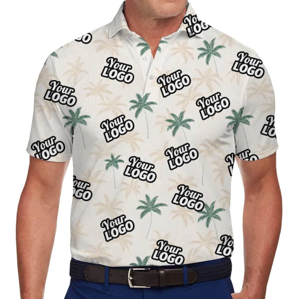 Personalized Palm Tree Club Logo Shirt With Preview