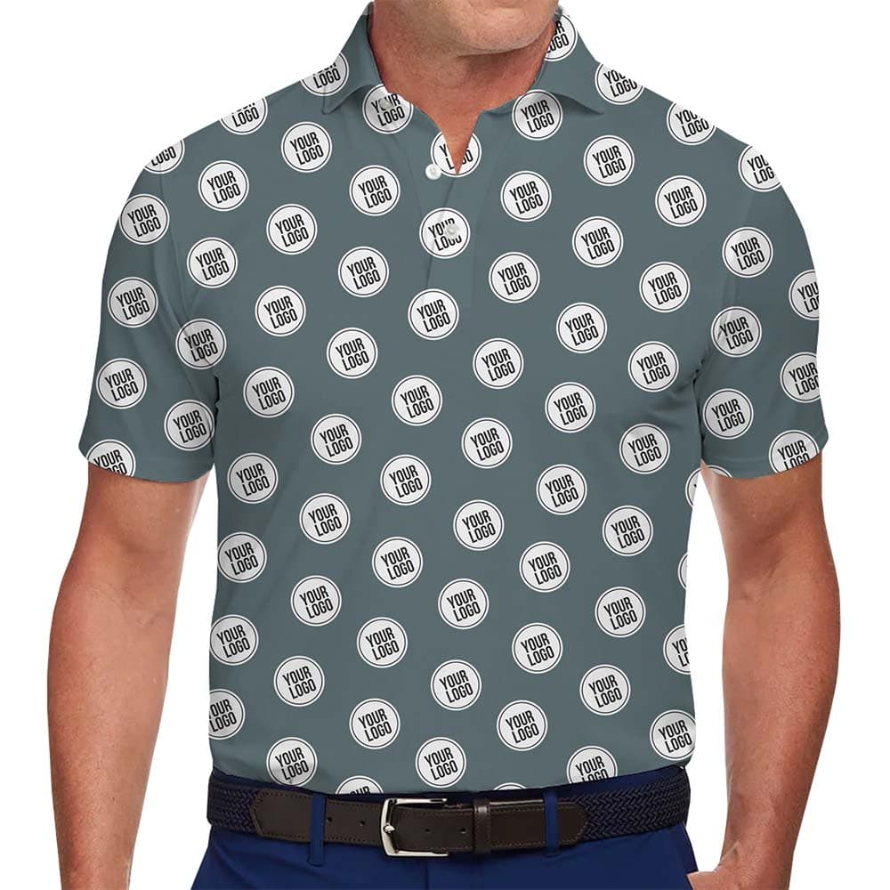 Custom All Over Print Polo Shirt With Logo And Color