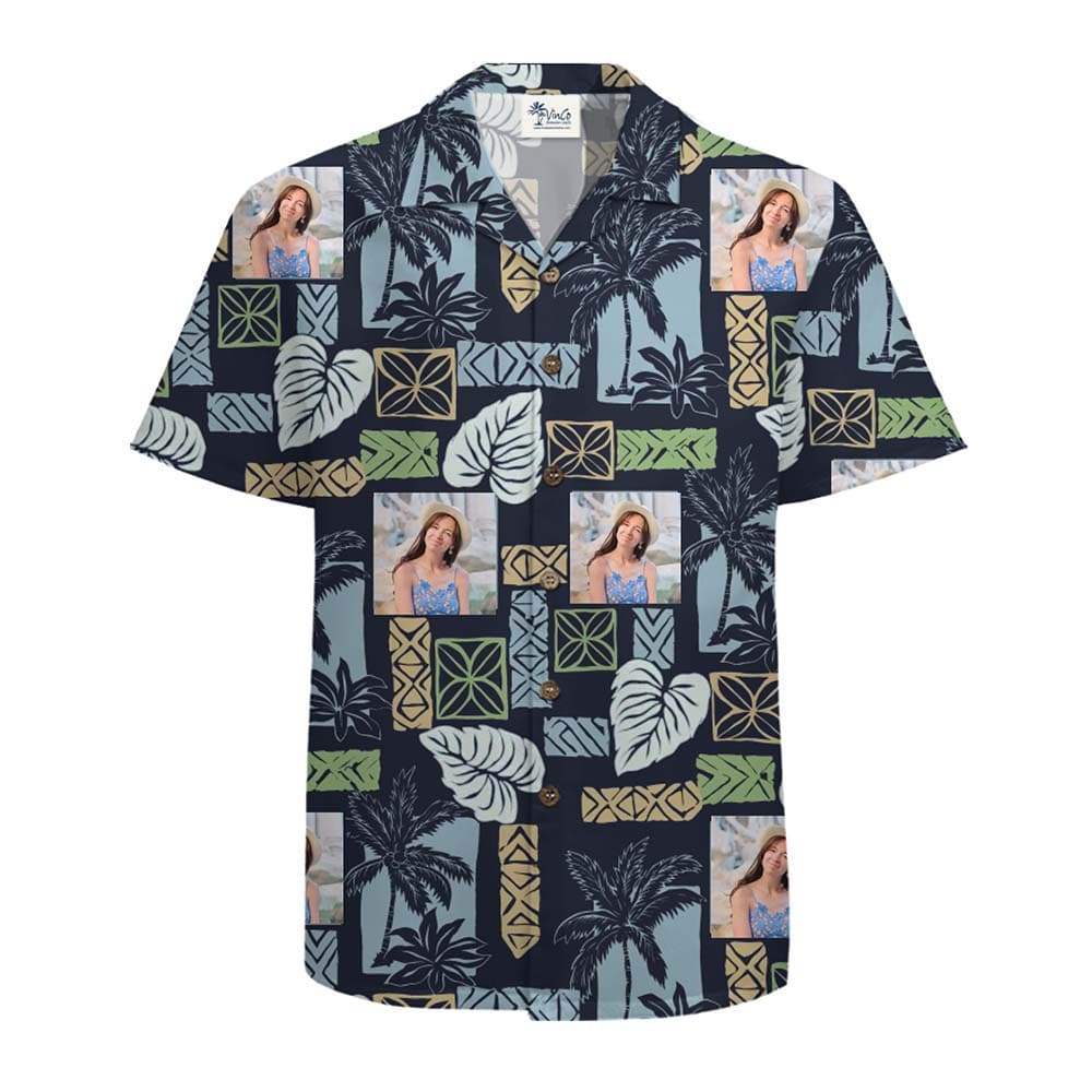Custom Picture Island Vibe Hawaiian Shirt With Preview