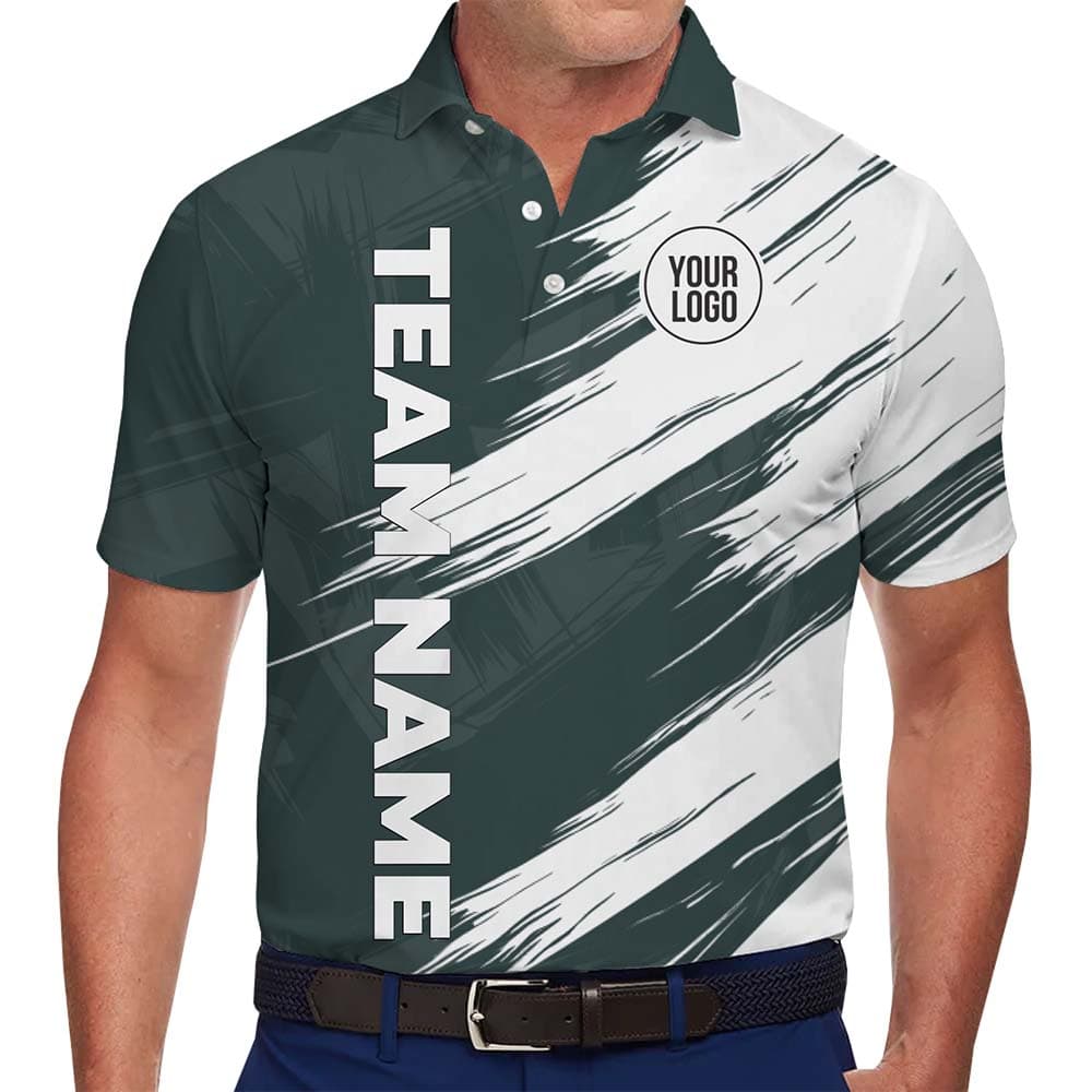 Custom Signature Logo Polo Shirt With Multiple Color Options