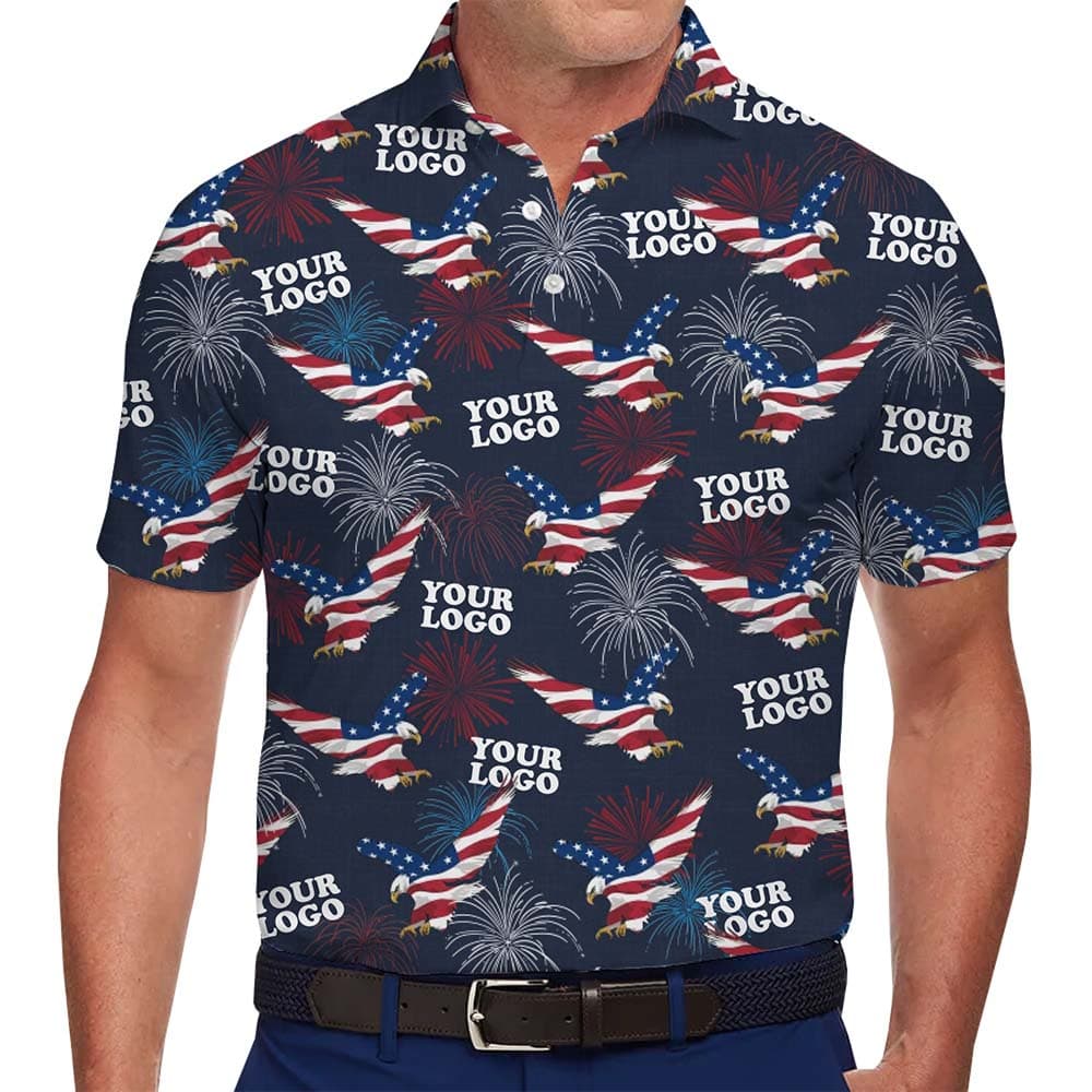 Eagle Spirit Custom Organization Collared Polo Shirt
