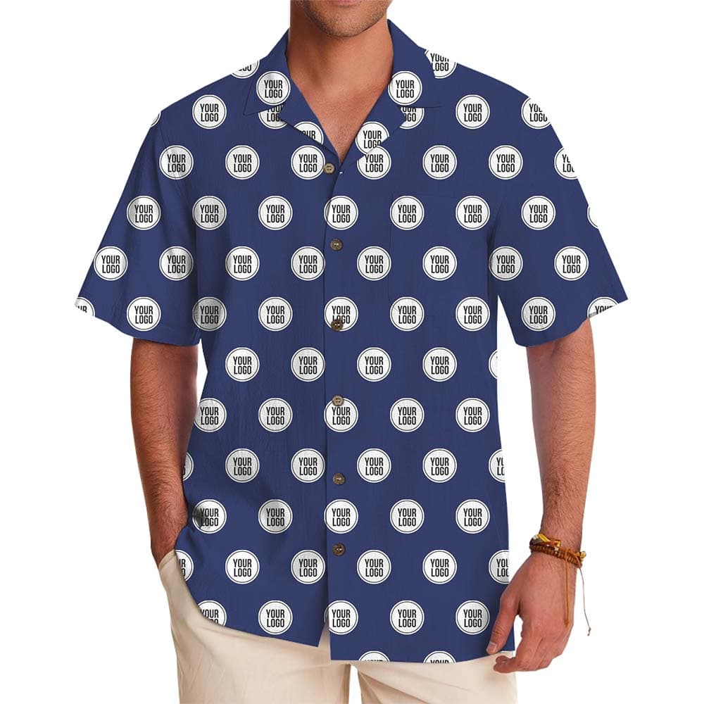 Elite Signature Custom Logo Button Up Shirt With 12 Color Options