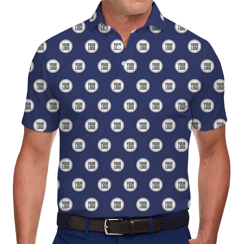 Quick Custom Elite Logo Collared Polo With Live Preview