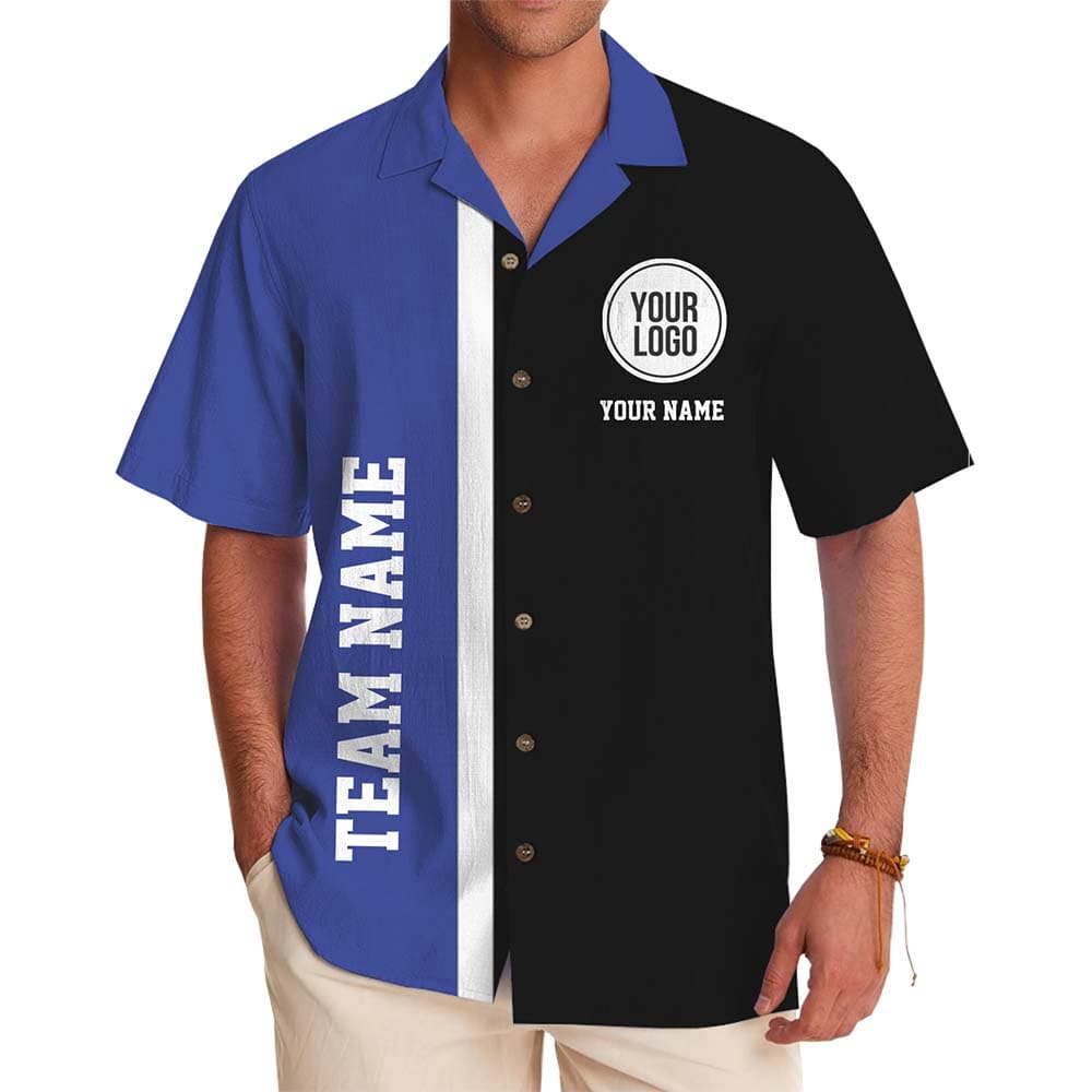 Team Unity Custom Logo And Name Hawaiian Shirt