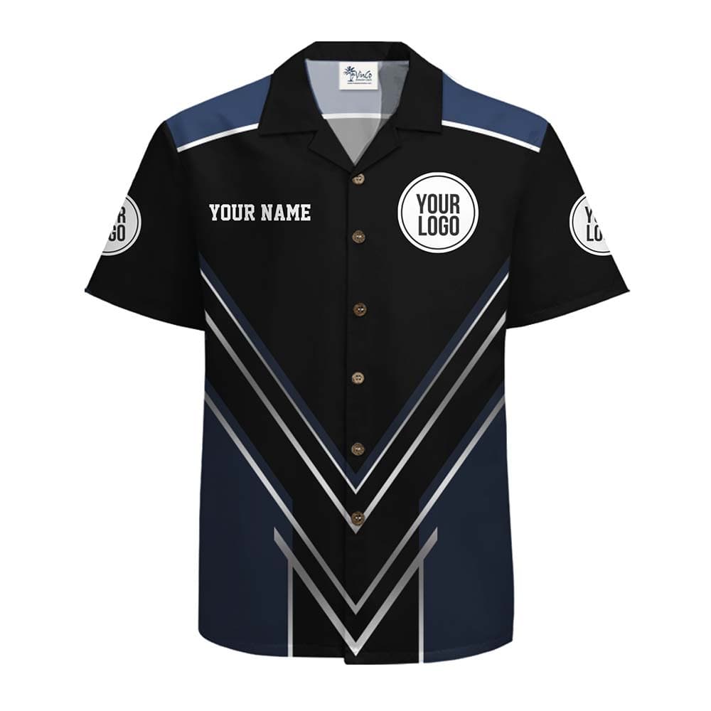 Cool Sport Team Hawaiian Shirt With Custom Logo Text