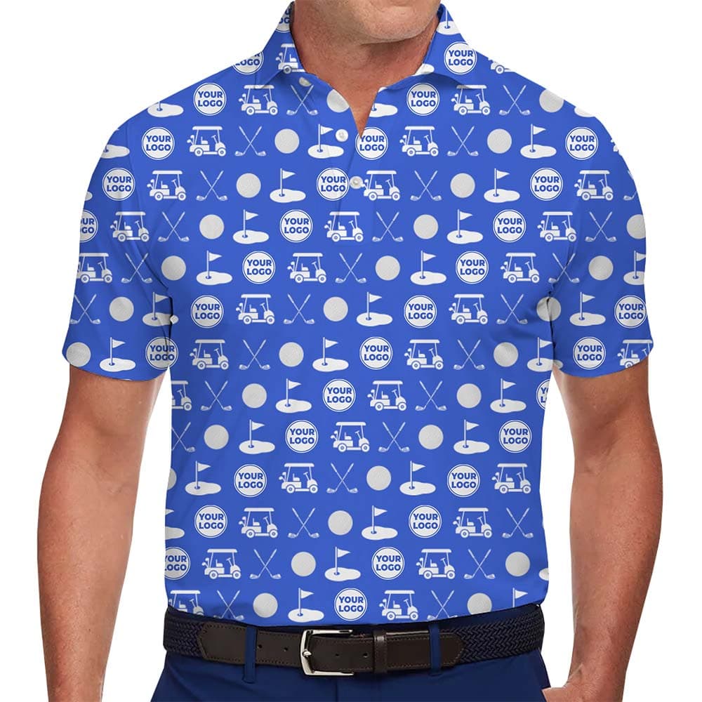 Custom Golf Event Polo Shirt with Logo And Color