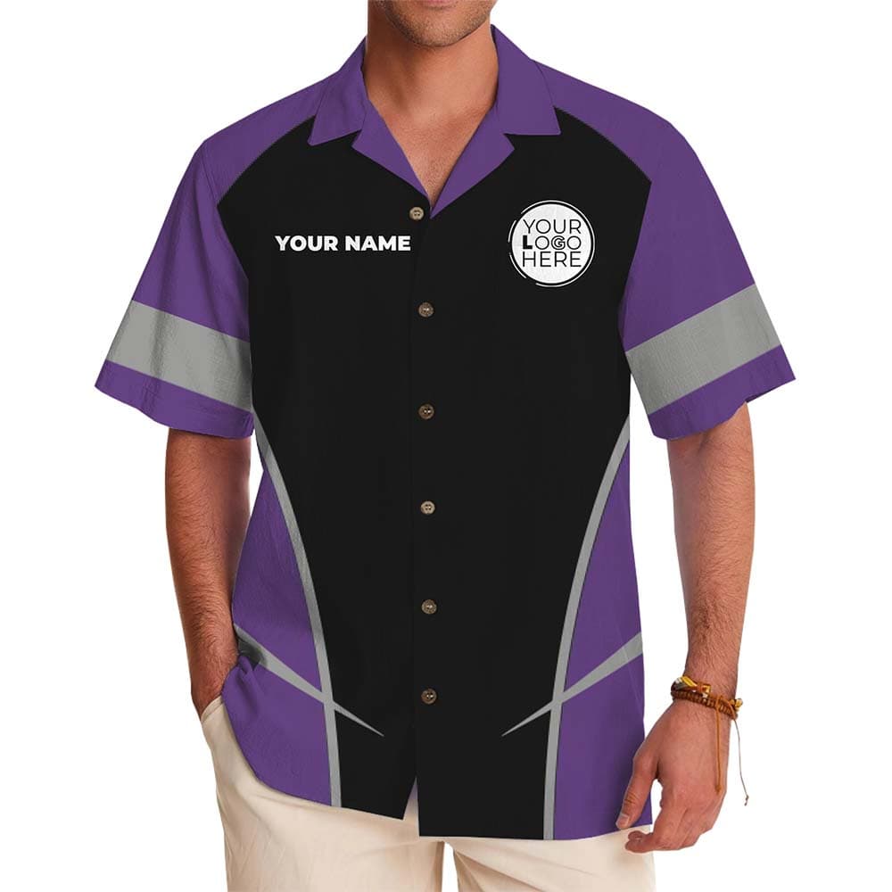 Personalized Team Uniform Hawaiian Shirt with Logo and Color
