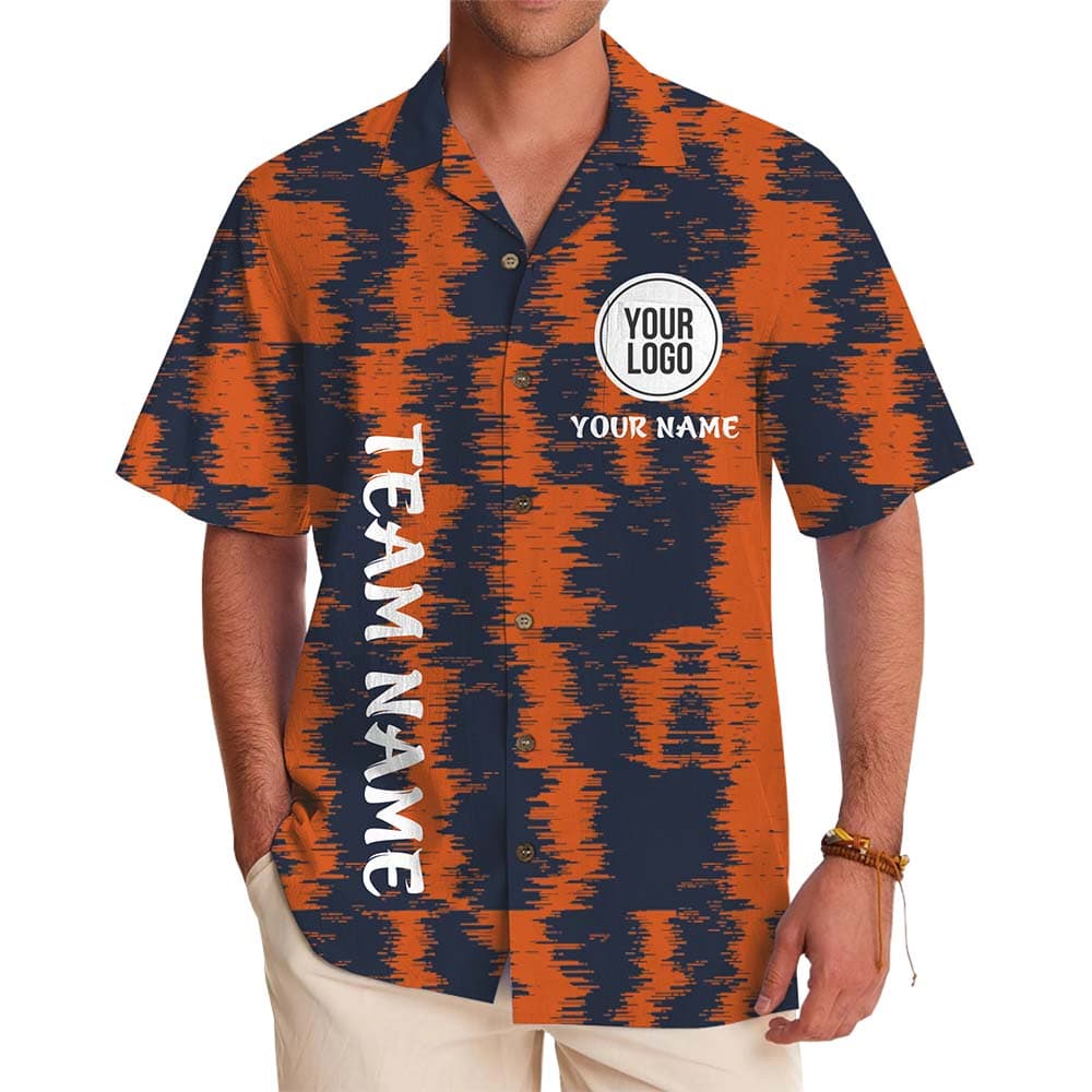 Team Thunder Hawaiian Shirt With Custom Logo And Name