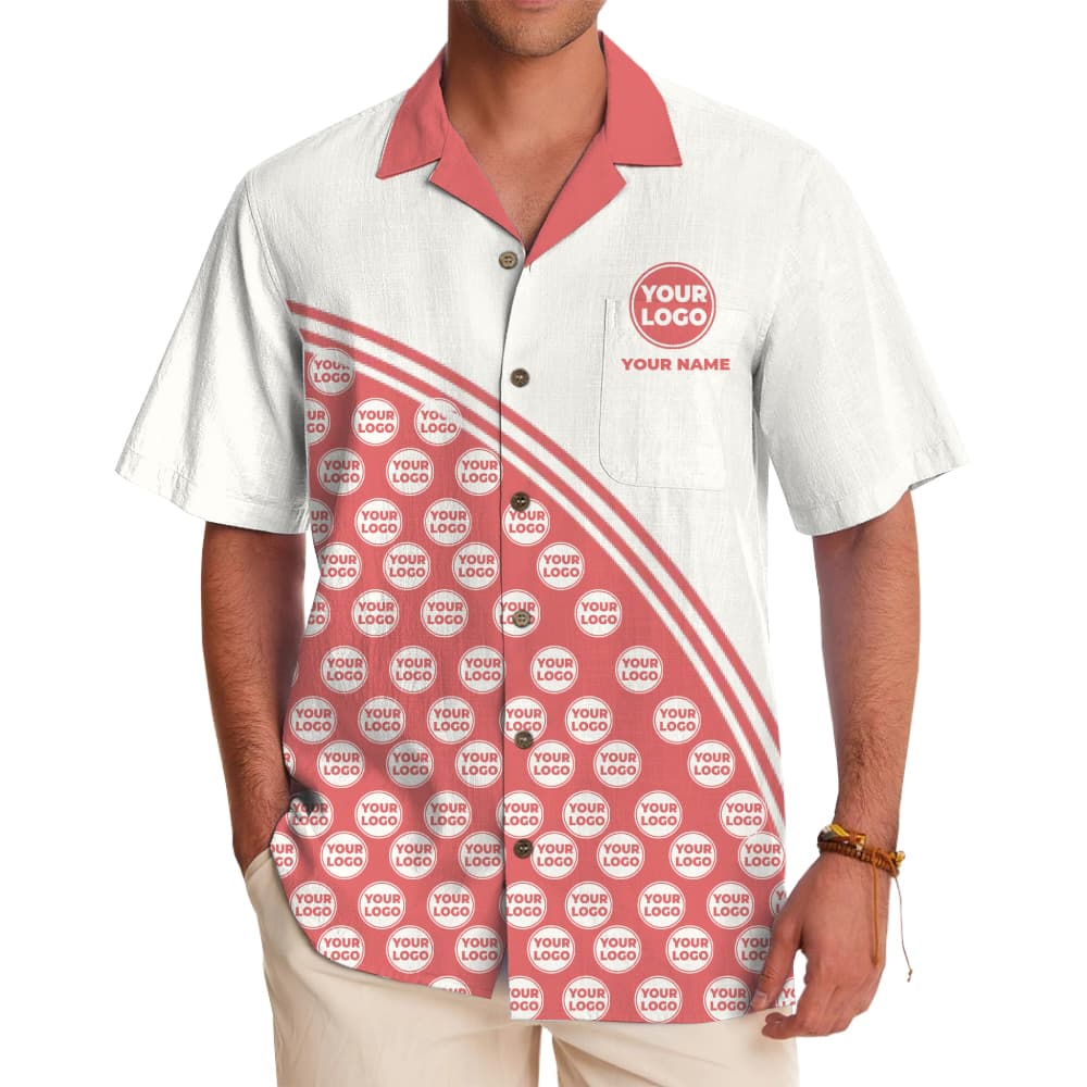 Custom Geometric Hawaiian Shirt